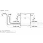 Bosch SMV4EVX04E Serie 4, Beépíthető mosogatógép, 60 cm