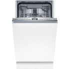 Bosch SPT4EMX17E Serie 4, Beépíthető mosogatógép, 45 cm, VarioHinge - csúszózsanér