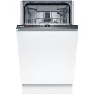 Bosch SPV2HMX02E Serie 2, Beépíthető mosogatógép, 45 cm