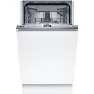 Bosch SPV4EMX17E Serie 4, Beépíthető mosogatógép, 45 cm