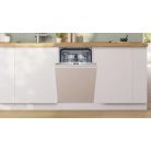 Bosch SPV4EMX17E Serie 4, Beépíthető mosogatógép, 45 cm