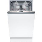 Bosch SPV6EMX09E Serie 6, Beépíthető mosogatógép, 45 cm