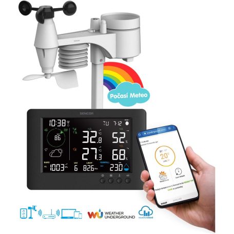 Sencor SWS 10500 WIFI Meteo. állomás