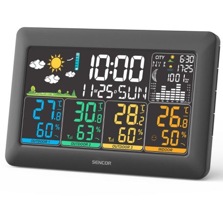 Sencor SWS 6300 IDŐJÁRÁS ÁLLOMÁS
