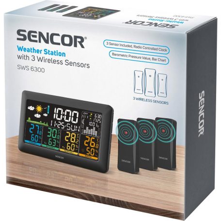 Sencor SWS 6300 IDŐJÁRÁS ÁLLOMÁS