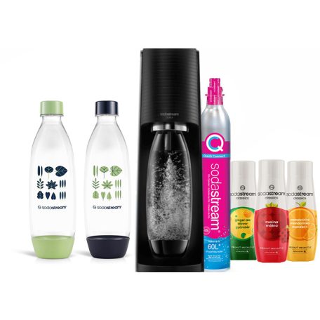 SodaStream Terra Black Party Pack