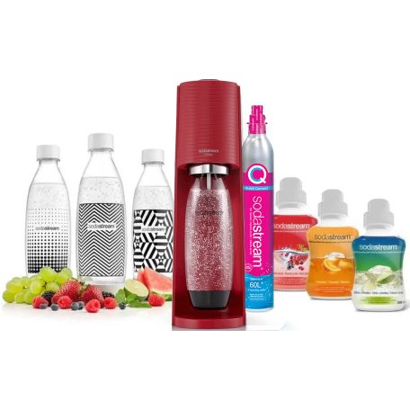 SodaStream Terra Red Party Pack