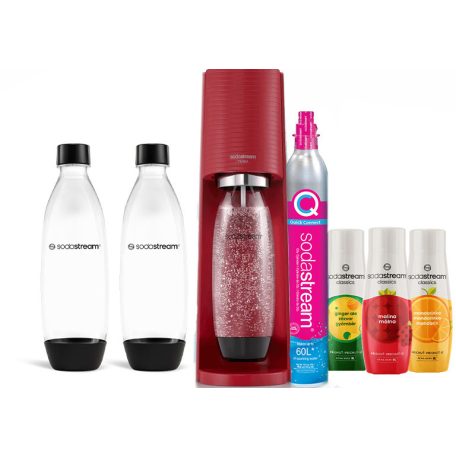 SodaStream Terra Red Party Pack