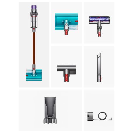 Dyson Cyclone V10 Submarine™ nedves-száraz porszívó (Nickel/Copper)(594446-01)