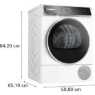 Bosch WQB246DNBY Serie 8, Hőszivattyús szárítógép, 9 kg