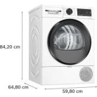 Bosch WQG243DNBY Serie 6, Hőszivattyús szárítógép, 9 kg