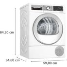Bosch WQG24591BY Serie 6, Hőszivattyús szárítógép, 9 kg