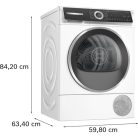 Bosch WQH245B4BY Serie 6, Hőszivattyús szárítógép, 9 kg