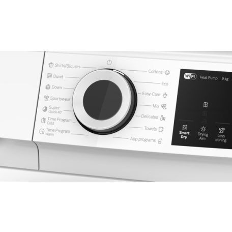 Bosch WQJ24200BY Serie 6, Hőszivattyús szárítógép, 9 kg
