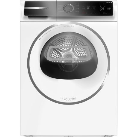 Bosch WRB247CEBY Serie 8, Hőszivattyús szárítógép, 9 kg