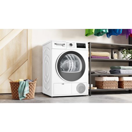 Bosch WTH83256BY  Serie 4, Hőszivattyús szárítógép, 8 kg